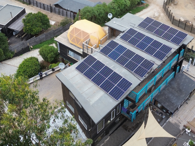 Pichilemu · 10 kW off grid para hotel